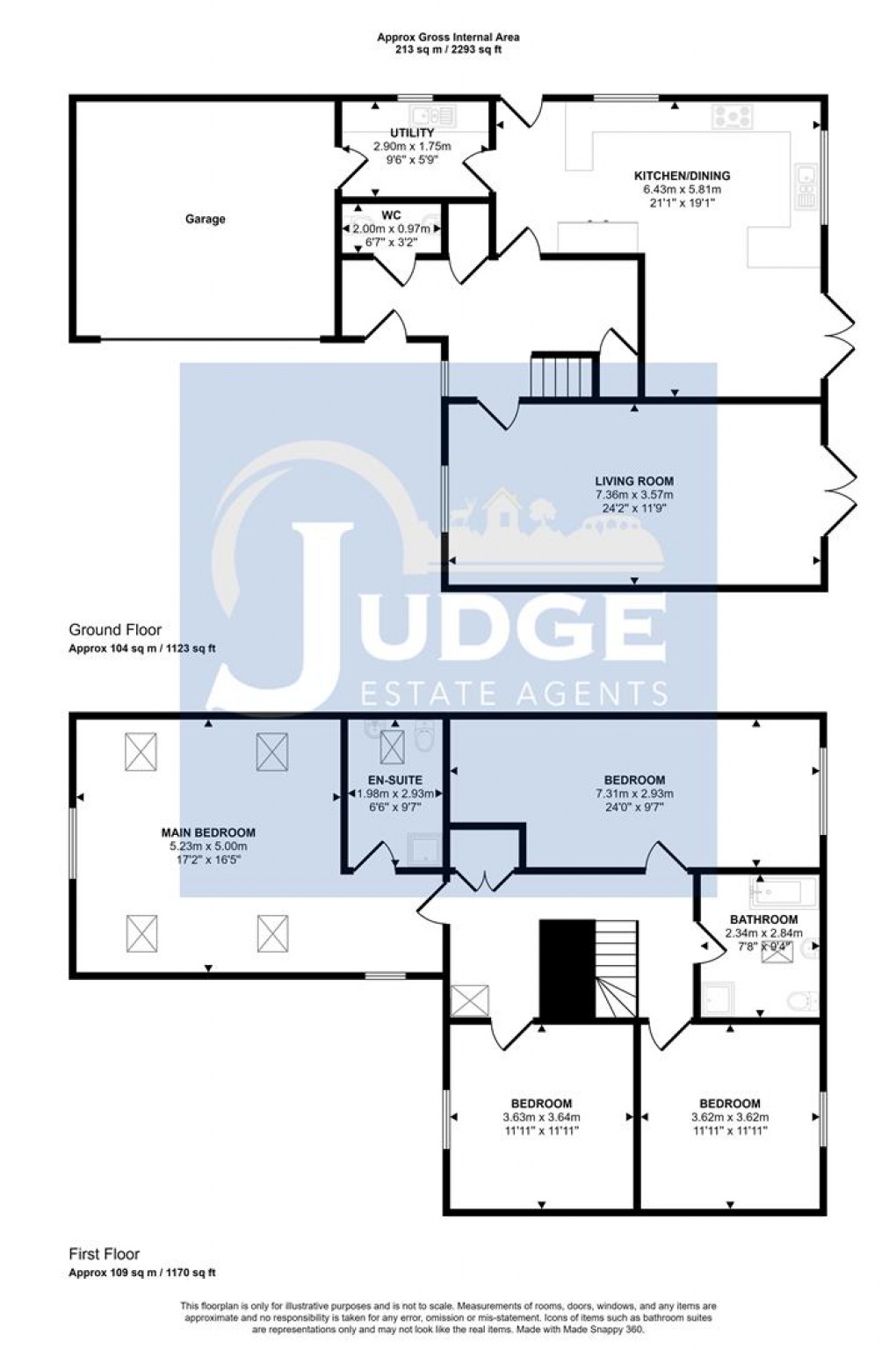 Floorplan for Bradgate Road, Anstey, Leicestershire