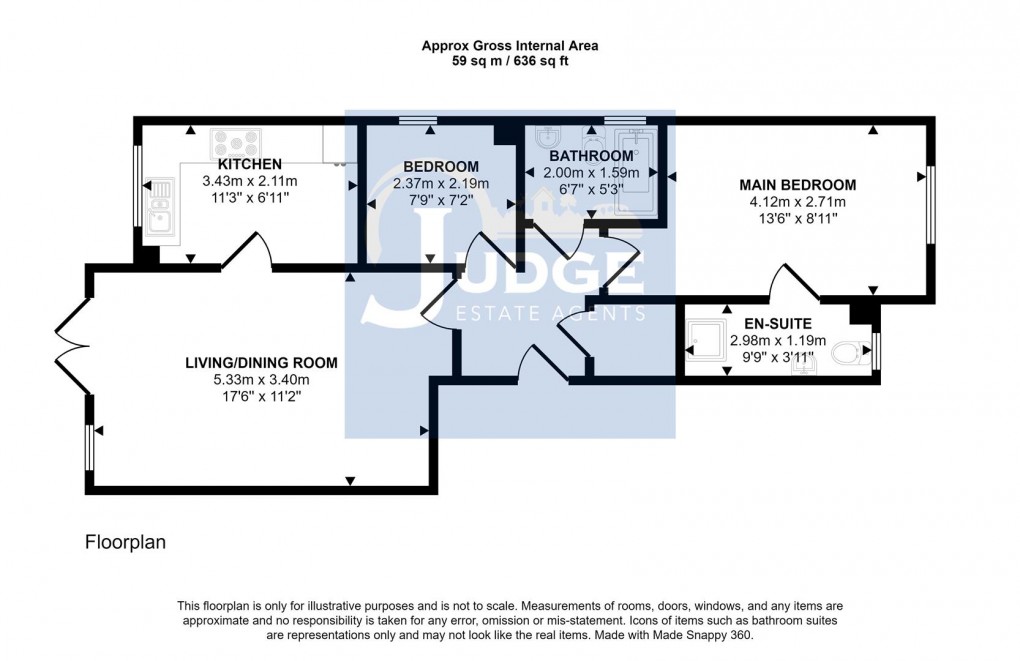 Floorplan for Mill View, Anstey, Leicester