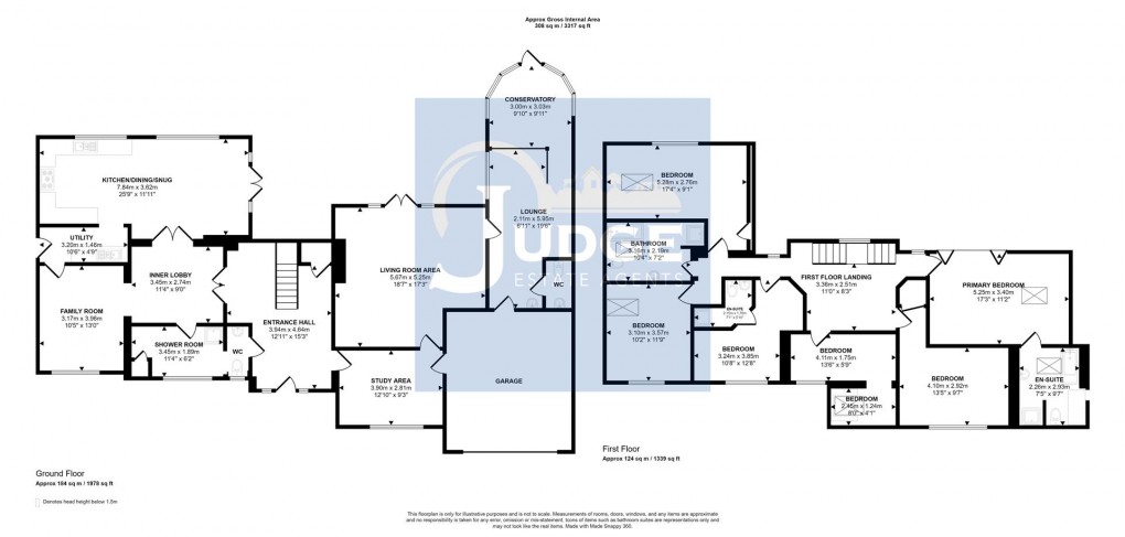 Floorplan for Markfield Lane, Markfield, Leicestershire