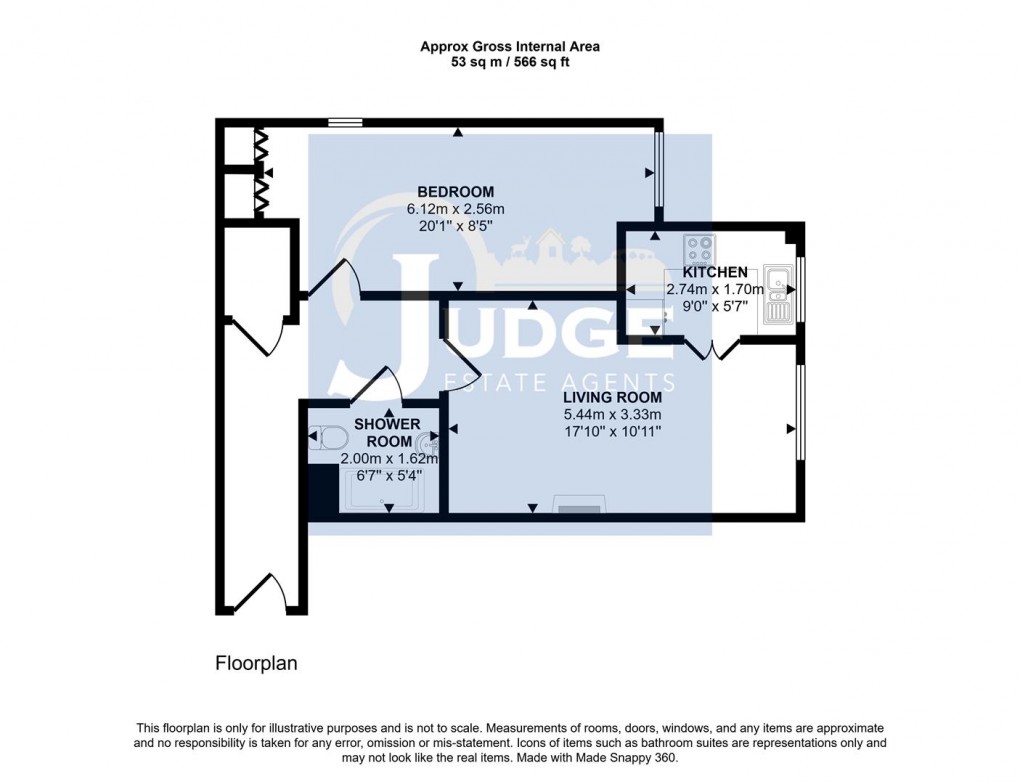 Floorplan for Anstey, Leicester