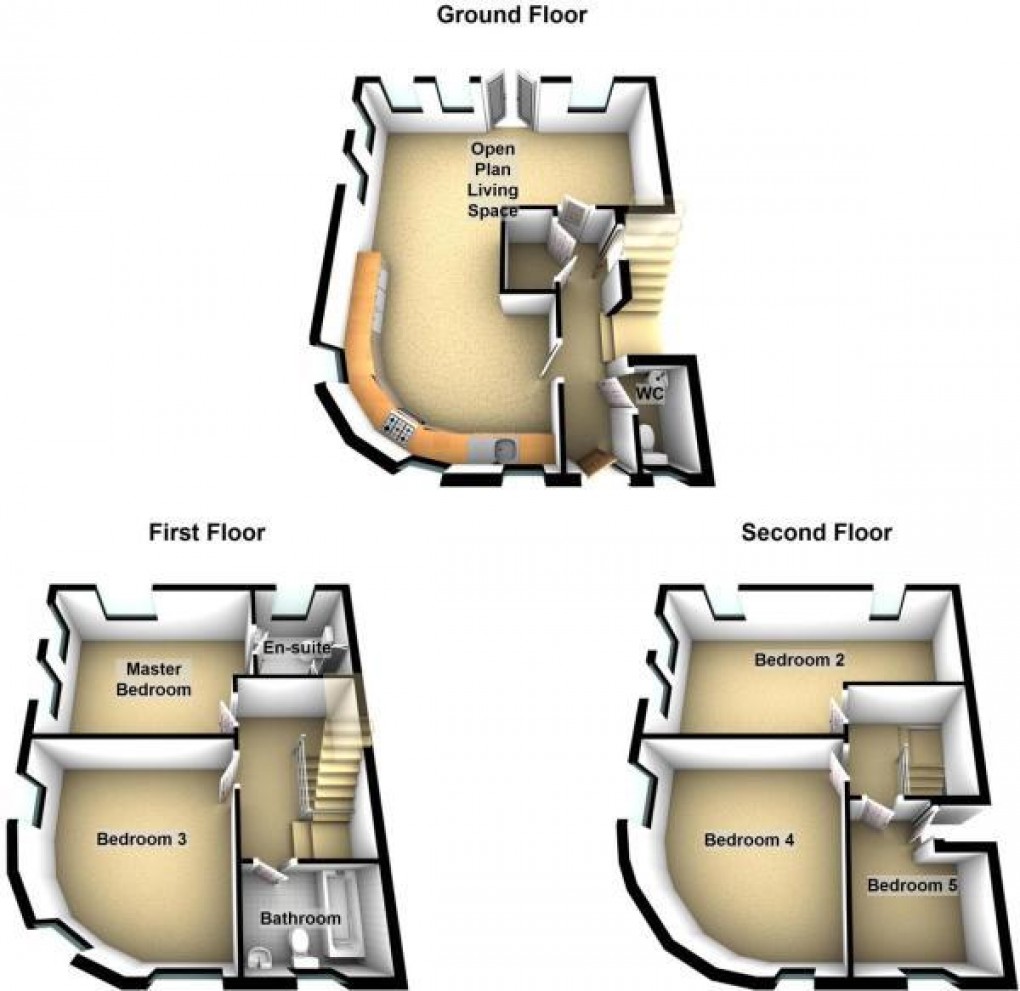 Floorplan for Seagrave Road, Sileby, Loughborough