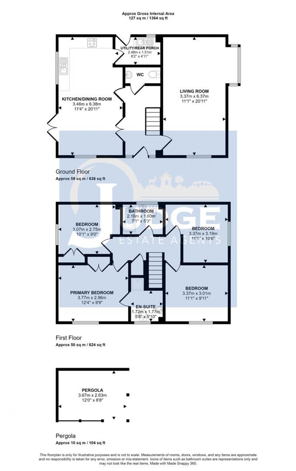 Floorplan for Kitchener Road, Anstey, Leicester