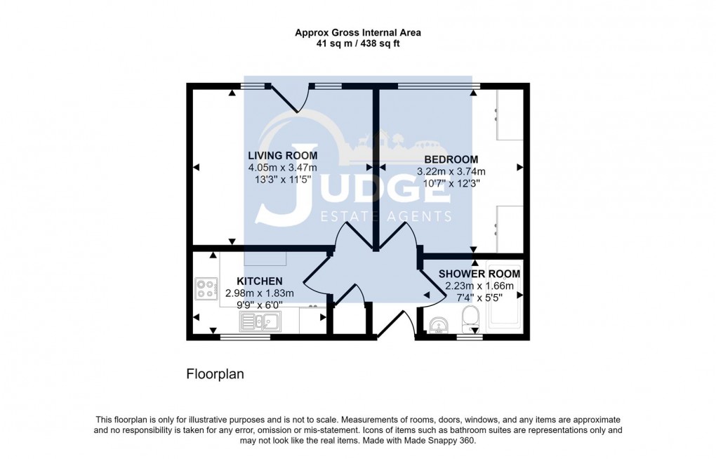 Floorplan for Chestnut Walk, Markfield