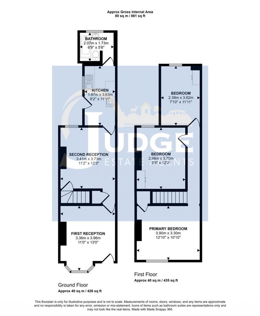 Floorplan for Forest Gate, Anstey, Leicester