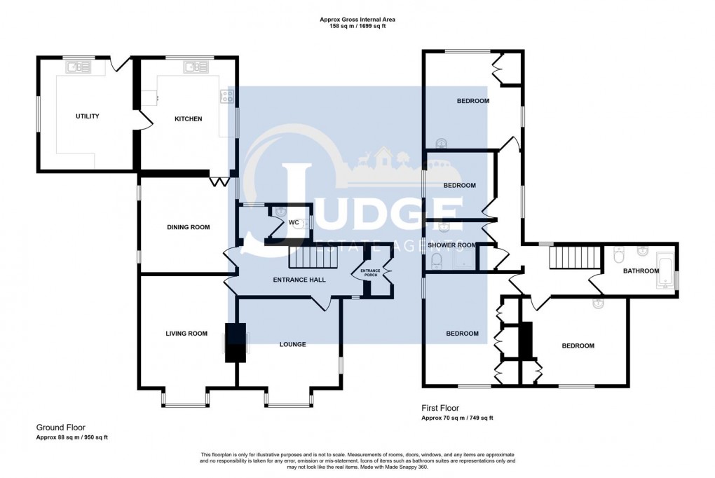 Floorplan for Highfield Street, Anstey, Leicester
