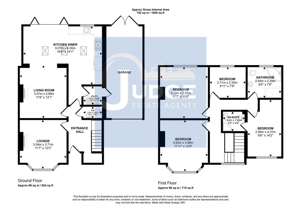 Floorplan for Cropston Road, Anstey, Leicester