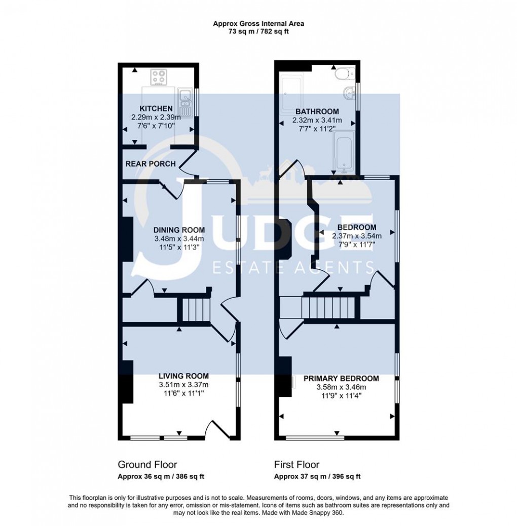 Floorplan for George Street, Anstey, Leicester