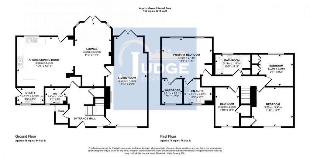 Floorplan for Causeway Lane, Cropston, Leicester