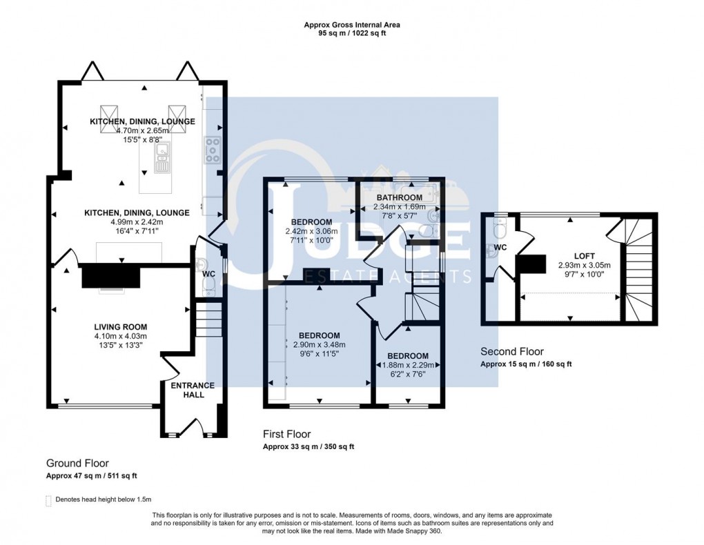 Floorplan for Balladine Road, Anstey, Leicester