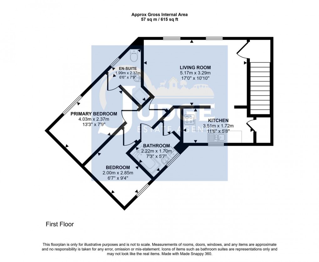 Floorplan for Bailey View, Groby, Leicester
