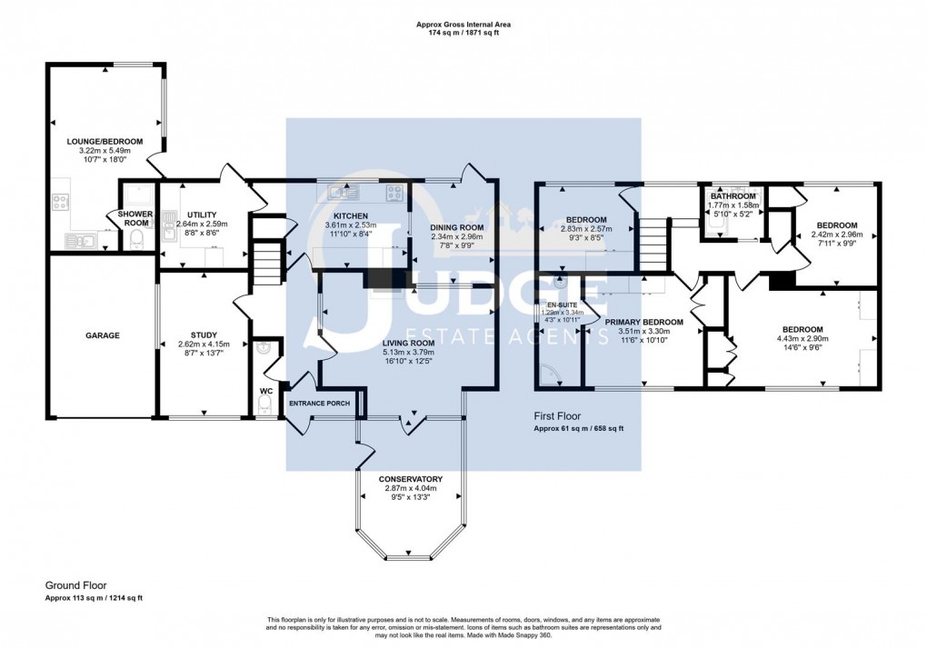 Floorplan for Cropston Road, Cropston, Leicestershire