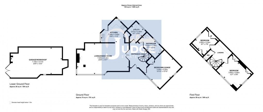 Floorplan for Main Street, Newtown Linford, Leicestershire