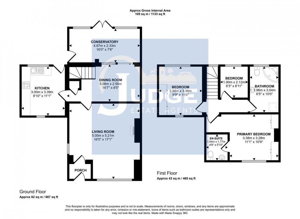 Floorplan for Roydene Crescent, Off Anstey Lane, Leicester