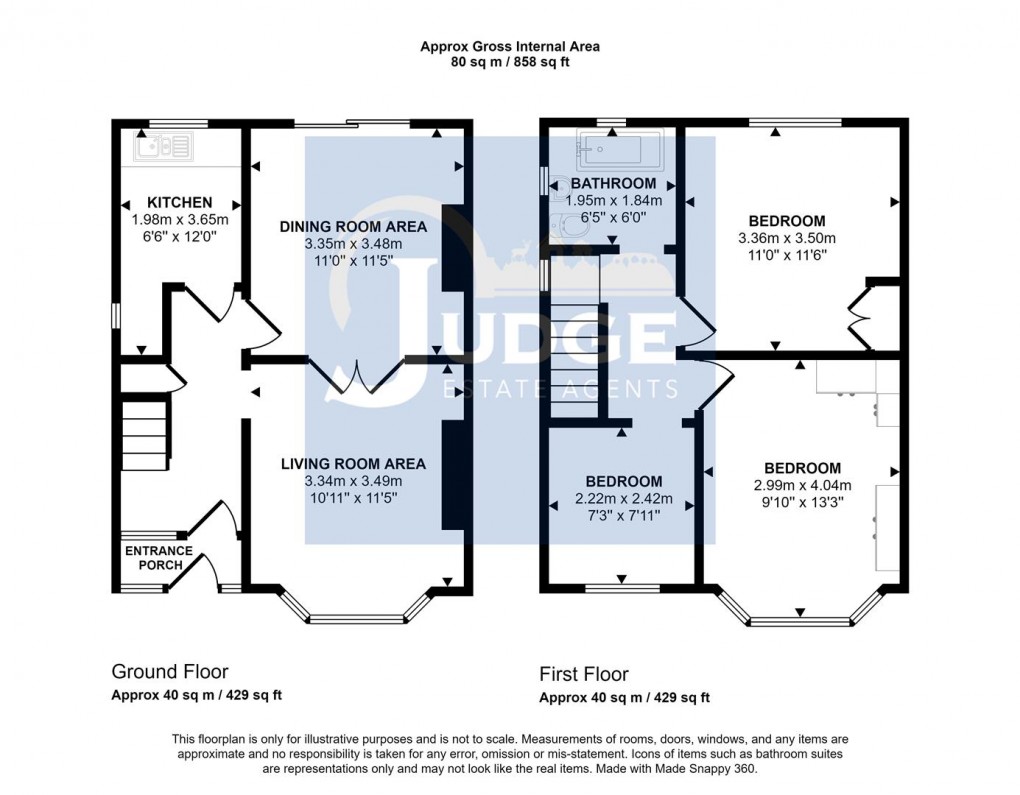 Floorplan for Westfield Road, Leicester