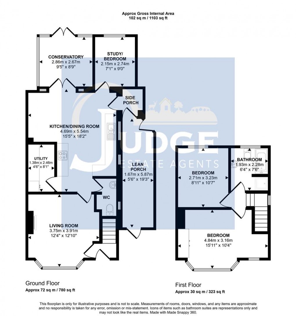 Floorplan for Groby Road, Anstey, Leicester