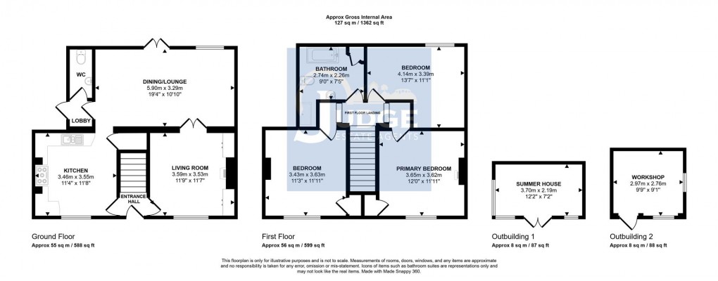 Floorplan for Main Street, Desford, Leicester