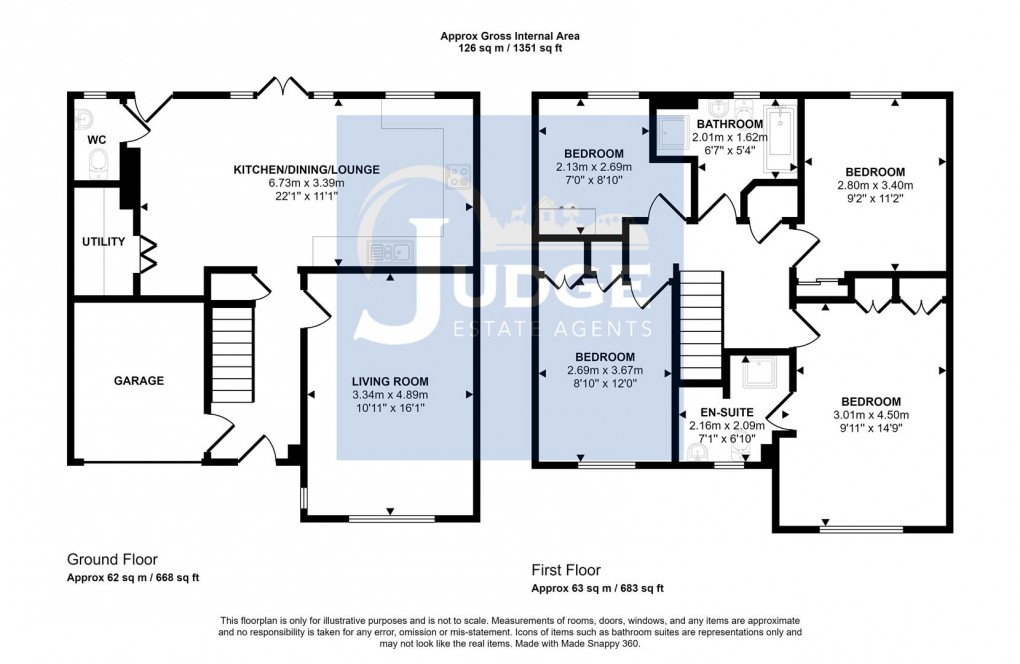 Floorplan for Protheroe Road, Anstey, Leicester