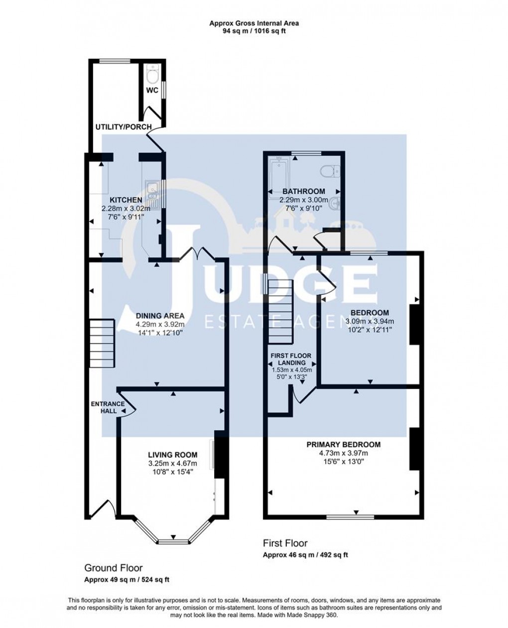 Floorplan for Forest Gate, Anstey, Leicester