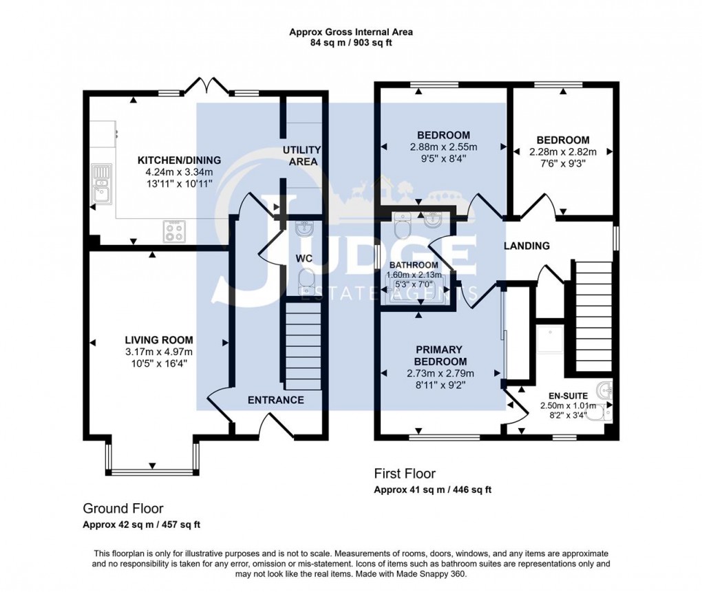 Floorplan for Greys View, Anstey, Leicester